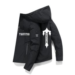 Down Heren Parka's Herenjassen Trapstar Kleding Outdoor Camping Wandelen Jas Herfst En Winter Heren Ademende Hoodie Windjack Avontuurjas 220926