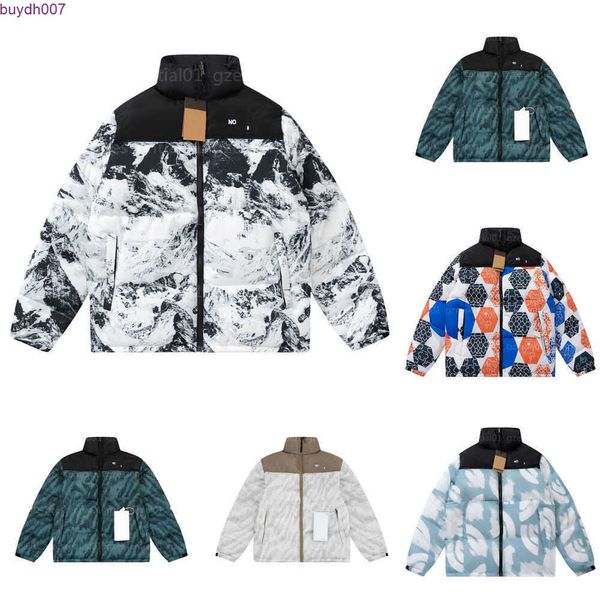 Down Parkas Chaqueta para hombre Diseñador Puffer Top Tela a prueba de viento Manga larga Cuello alto Cortavientos Espesar Pareja Abrigo Norte la cara 4 Tamaño a XXL 89ZQ