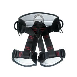 Downhill Miscing Harness Anti-Falling Safety Tending Celt Polyester Mountaine de alpinisme 240325