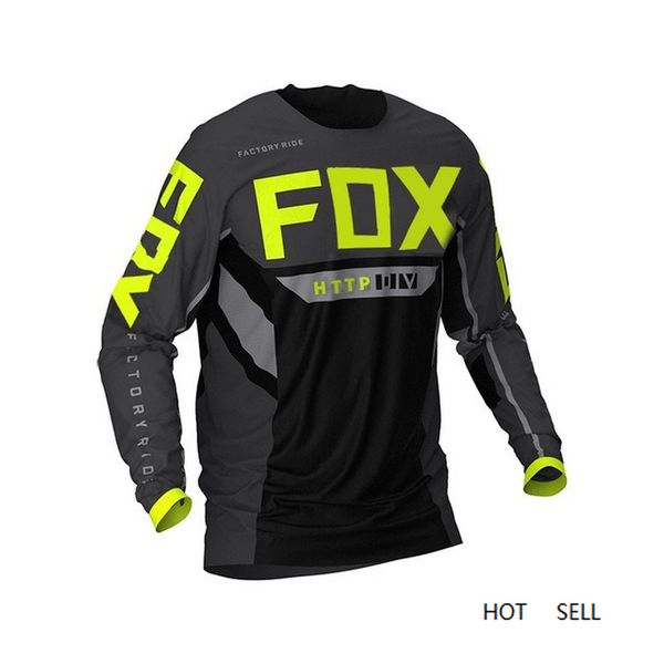 Maillots de descente VTT chemises tout-terrain Dh moto Motocross vêtements de sport Http Foxshirt Spexcel