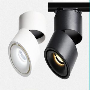 Downlight track light led doorn kan worden geïnstalleerd vouwlicht 7w huishoudelijke en commerciële plafondlamp 85-265v223D