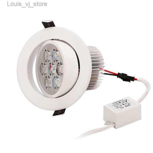 Downlights 4pc Downlight LED spots lampe 3W 4W 5W 7W il réglable 110V 220V Support livraison directe en gros YQ240226