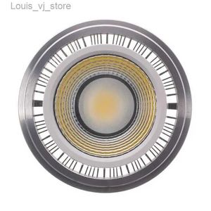 Downlights AR111 7W 9W 12W COB LED Downlight Dimbaar GU10 G53 Lamp licht AC110V/220 V/DC12V Spotlight YQ240226