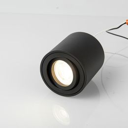 Downlights Usine GU10 Led Avec Spot Intérieur 5W Haut Lumen Vers Le Bas Degré Rotatif De La Lampe