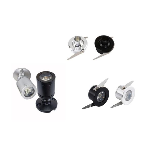 Downlights Mini kits de focos LED, focos de gabinete para exhibición de cocina, mostrador de joyería, armario, escaparate 1w 12V7157296