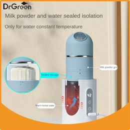 Dr.Green Born Baby Bottle 4s Thermostatic large bouche PPSU 180 ml / 240 ml Isolement scellé Fast Milk Ferming Rovable / Washable 240423