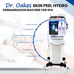 Dr Oakes Hydra Dermabrasion Machine Microdermabrasion Élimination de la tête noire Nettoyage des soins du visage Coins de peau