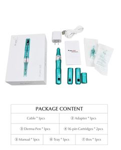 DR Pen A6S Smart Beauty Microneedle Roller Device Electric Mesotherapy Derma Pen voor schoonheid persoonlijke verzorging