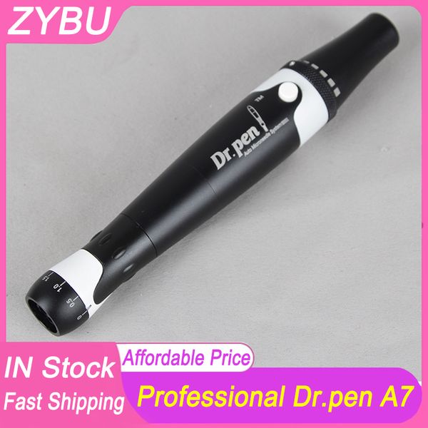 Dr.Pen A7 Filaire Derma Pen Professionnel Microneedling Micro Aiguille Cartouche Dermapen MTS Soins de la Peau Usage Domestique Beauté Dr. Pen Méso Thérapie Système de Roulement Automatique