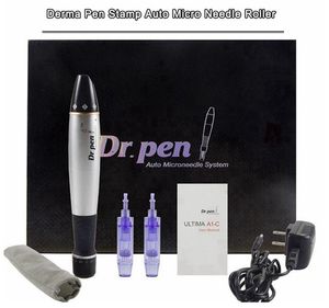 Elektrische Auto Derma Stempel Dr Pen Micronedle Roller met 12pin Needle Cartridge Verstelbare Tiplengtes 0.25mm-3.0mm Beauty Spa Thuisgebruik