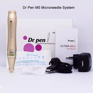 Électrique Beauté Microneedle Roller Dr Pen M5 Dermapen Système Microneedling Anti-âge Traitement de l'acné Kit de soins de la peau pour la maison et le spa