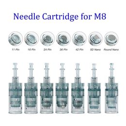 Dr pen M8 Cartridges Bajonet 10 Stuks Micro Naalden 11Pin/16Pin36Pin/5D Nano Ronde Micronaalden MTS 220224