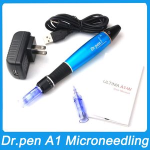 Dr. Pen Ultima A1 Micro stylo professionnel sans fil électrique pour la réparation de la peau, Kit d'outils de thérapie par tampon Derma, dispositif de soins de la peau, traitement Meso MTS Dermapen