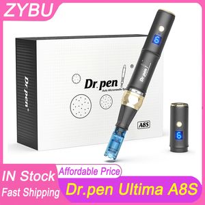 Dr pen Ultima A8S Cartridge Draadloze Derma Microneedle Pen Huidverzorgingskit MTS Behandeling Professionals Gebruik Dermapen Schoonheidsmachine Gezicht Meso Therapie Micro Needling