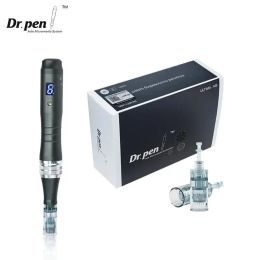 Dr Pen Ultima M8 avec 2pcs 16 broches Cartridge Derma Derma Miconeedle Pen Skincare Kit MTS Les professionnels du traitement utilisent la machine de beauté