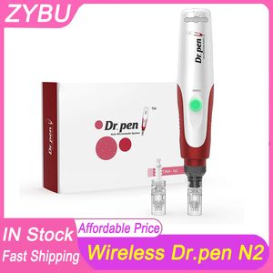 Dr.Pen Ultima N2 Micro Derma Derma Skin Stra Wireless Electric Face Repair Repair Tool MTS Kit Dermapen Stamp Therapy Care Fabrial Care Neugle Roule Mesothérapie