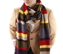 Dr WHO Fourth 4th 12039 Deluxe Tom Baker Warm Soft Breaked Scarf Cosplay Kostuum Geschenk 365cm23cm 200cm16cm8922771