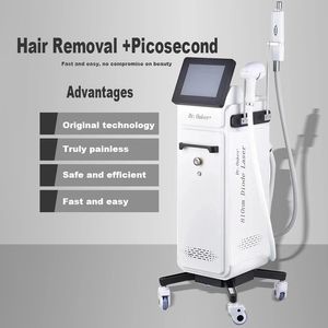 Machine d'épilation permanente au laser à diode DR810 2 en 1, tatouage picoseconde/lavage des sourcils, Peeling au carbone, blanchiment de la peau, centre de rajeunissement