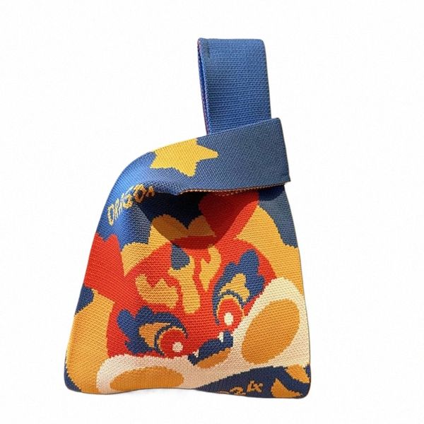 Drag Treer Handbag Fi grande capacité réutilisable Sac de bracelet à nœuds Sac-cadeau Sac-Candy Sac F0XP #