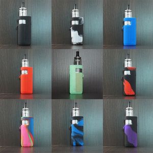 DRAG Q coque en silicone étuis en silicone manchon en caoutchouc coloré housse de protection peau pour Voopoo DRAG Q 25W boîte de batterie Mod E Cigarette