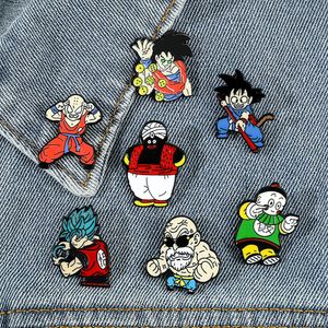 Dragon Personnages broche mignons films anime jeux épingles en émail dur collectionne le métro de métat de la bande dessin