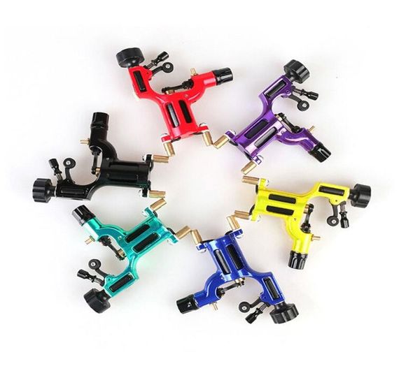 Dragonfly Rotary Shaders and Liner Tattoo Machine 6 Colors Artist Motor Downing Kit6445588