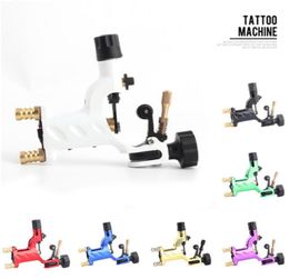 Dragonfly Rotary Tattoo Machine Shader Douleur 7 couleurs Assorti des kits de pistolet à moteur tatouage pour les artistes4414616