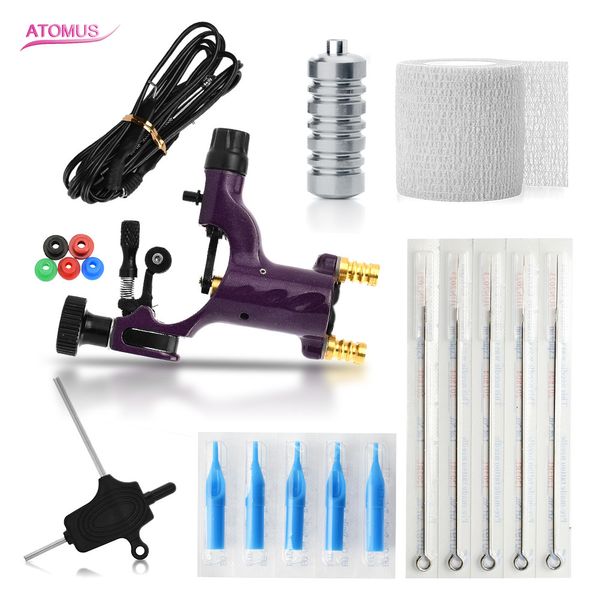 Libellule ensemble professionnel corps tatouage Machine alimentation Kit d'équipement de tatouage pour Tatto débutant livraison gratuite