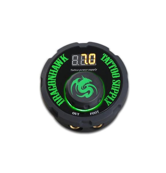 Dragonhawk – alimentation électrique pour tatouage à profil aérodynamique, sortie de boîtier d'alimentation 2A, double Mode de fonctionnement, P0871319413