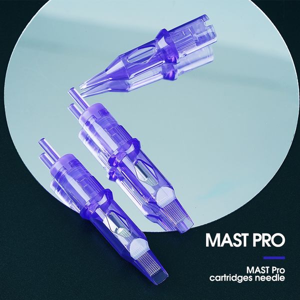 Mast Pro Cartridges Tattoo Needles Round Shader RS ​​pour Shader 20 PCS / Box