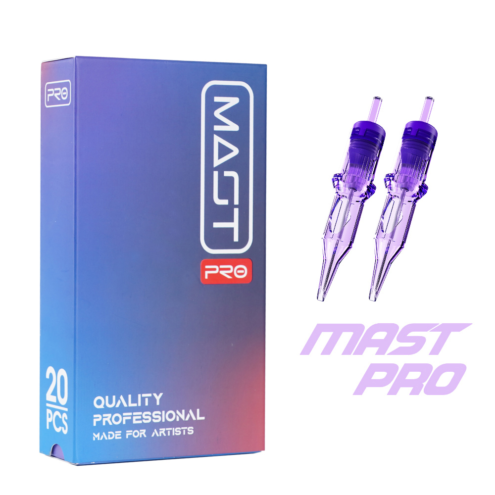 Mast Pro Cartridges Tattoo Needles 20 PCS Round Liners Needles # 08 # 10 # 12 pour la doublure 1-Pro-RL