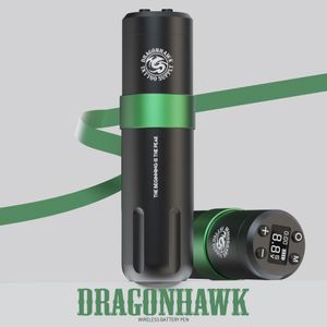 Dragonhawk – stylo de tatouage sans fil, professionnel, moteur sans balais, Shader, Mode de fonctionnement, Machine WQP-212