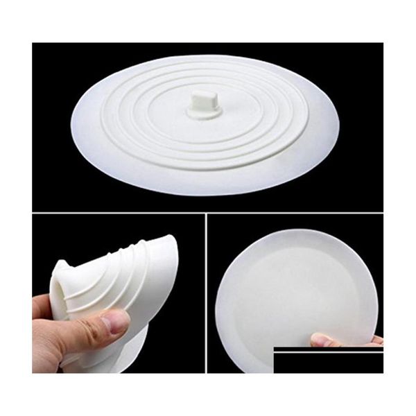 Drains Round Sile Sink Plug Bouchon De Vidange De Qualité Alimentaire FDA 15Cm Catcher Toilettes Fournitures De Cuisine Vtky2106 Drop Delivery Home Garden F Dhycr