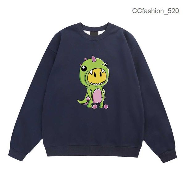 Sweat à capuche hiver coton doublure sourire anime femmes sweats casual chaud plaine dessiner barrière doux streetwear jeune homme qualité CGOM