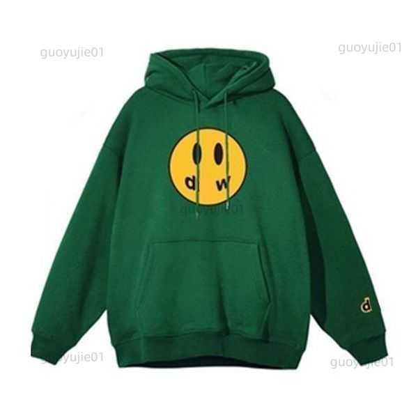 Dessinez des sweats à capuche pour hommes Sweats Sweats Souriants Face Hiver Coton Douleur Smile Face Hoodie Sweat à capuche Men Sweats Sweats Causal Plain chaud Drew Traw Barrier Hoodie 8978