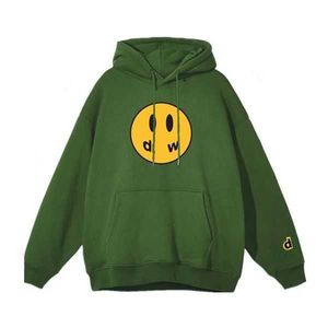 Drawtrew Designer Brand Draw hoodie de hoogste kwaliteit Hoodies Drawtwrow sweatshirts Yellow man retro smiley face sweatshirt t -shirt tekenen Harajuku 50