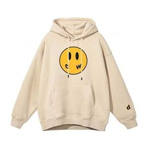 Drawtrew Designer Brand Draw hoodie De hoogste kwaliteit Hoodies Drawtwrow sweatshirts gele man retro smiley face sweatshirt t -shirt tekenen Harajuku 14