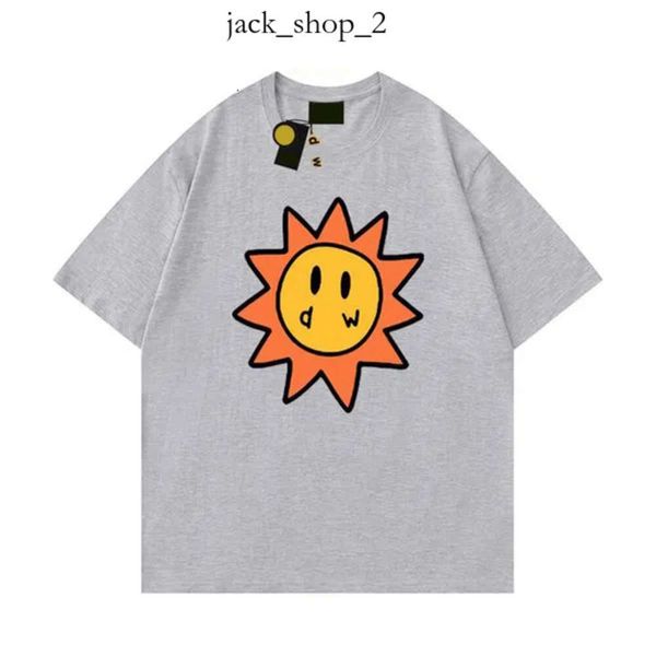 DrawDrew THISH Men Designer THISH TH CAMISA SMIEMY Sun Cards Tee TEE DROINDEW THISH TEMPLACIÓN GRÁFICA DREW THEND TRENDA DE SUMER