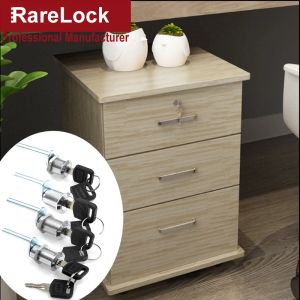 Lade Cabinet Lock voor Office Funitule Desk Home Naast Table BOOKCAST Tool Box School Locker Hardware MS541 Rarelock H1