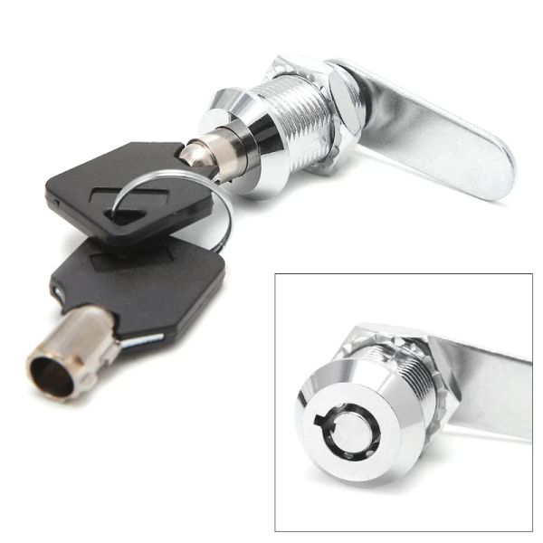 Tiroir Lock à came tubulaire pour la porte de la boîte aux lettres Armoire d'armoire avec 2 touches 16-30 mm de haute qualité en gros / vente au détail