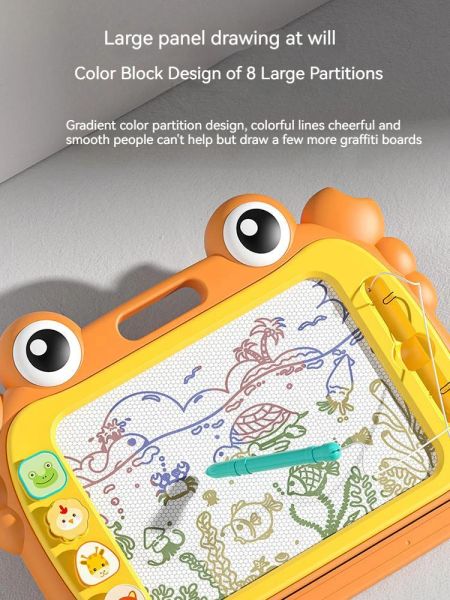 Planche à dessin pour enfants carton de dessin magnétique jouet ménage graffiti planche de bébé planche d'écriture de peinture de couleur magnétique