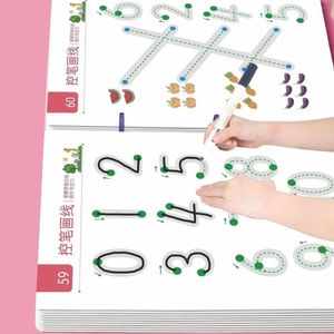 Tekenen Schilderbenodigdheden Kinderen Magische Tracing Werkmap Set Pen Controle Training Tekenen Leren Magisch Boek Speelgoed Montessori Curious Child Werkboek 231031