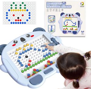 Dessin Peinture Fournitures Tableau Magnétique Jouets Pour Enfants Grand Doodle avec Stylo Aimant et Perles Montessori Éducatif Ensemble de Jouets Préscolaires 231207