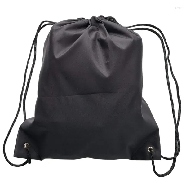 Sac à cordon 6 sacs sacs de sac à dos 420d Polyester pliant épaule sac fourre-sac enerc sac pour pique-nique gymnase sport plage de voyage rangement