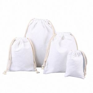 Sac à cordon Logo personnalisé Pochette Portable Sac en toile léger Les familles reçoivent un sac en tissu de rangement de voyage à cordon R0Wj #