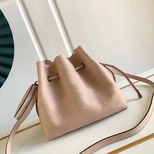 DrawString High Imitation Designer Crossbody Bag Bella en cuir authentique en cuir sac de seau M57070 19cm avec boîte zl080