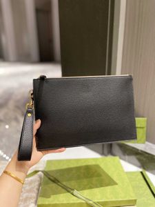 Trekkoord Ontwerpers van hoge kwaliteit Clutch Bags Toilettas Dames Luxe envelop Handtassen Bruine portemonnees met grote capaciteit Business POUCH Fashion Washed Bag