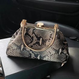 Sacs de marque de sac à main de coussin de luxe Sacs à bandoulière pour femmes 2024 Crocodile Modèle d'épaule en cuir Sac fourre-tout décontracté Bolsos