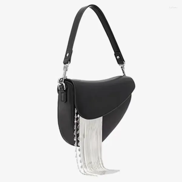 Cordon personnalité gland sac à bandoulière femme aisselles sacs de selle pour les femmes sens avancé Bolsas Mujer élégant Crossbady Bolsos