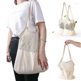Cordon de cordon réutilisable pour femmes shopping sac à épicerie